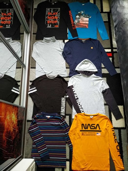 Фірмовий реглан,кофта,лонгслів для хлопчика 14-15 р-Chapter Young