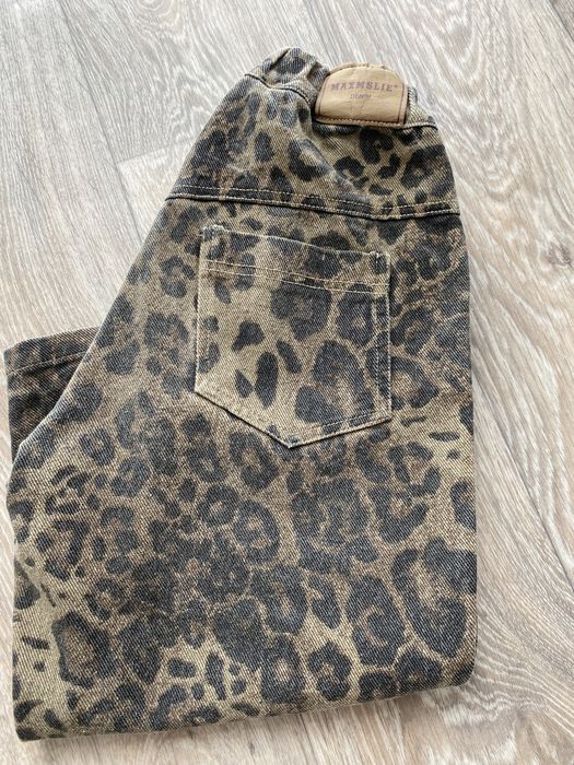 Леопардові джинси 120