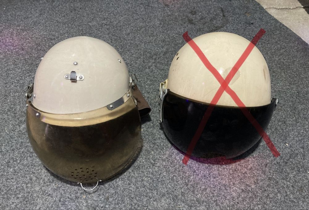 Мото шлем ГАИ СССР