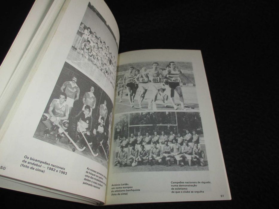 Livro Sport Lisboa e Benfica 80 anos de história João M. Loureiro