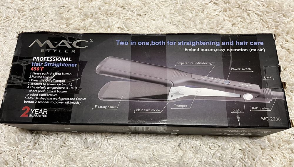 Праска для волосся Mac Stylet Professional
