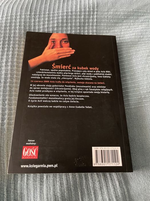 Książka "Bluźnierstwo" Asia Bibi