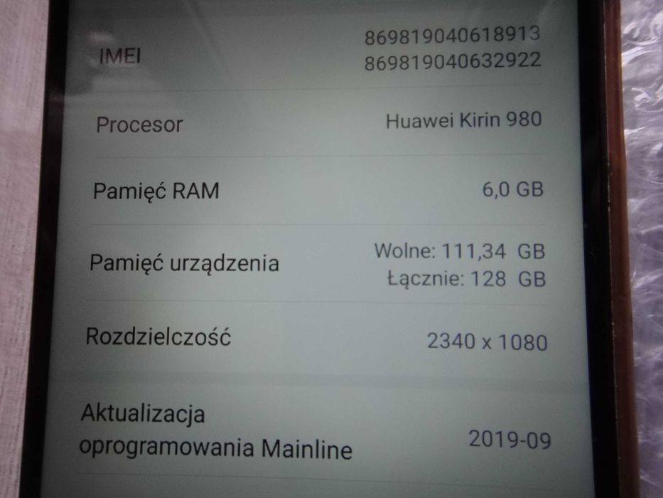 Honor 20  YAL-L21 128/6GB