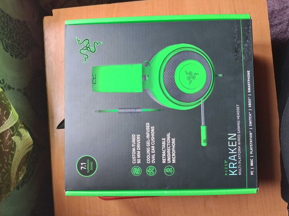 Наушники  KRAKEN RAZER 7.1