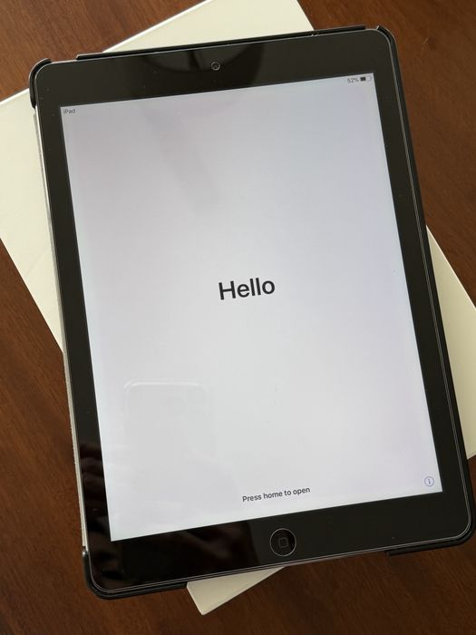 Ipad Air Apple com capa incluida