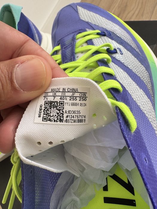 Ténis Adidas Adios Pro 3 - Novos