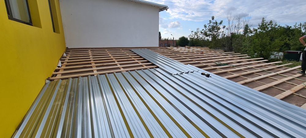 Дах Покрівельні роботи Криша Перекриття Металочерепиця Підшива даху