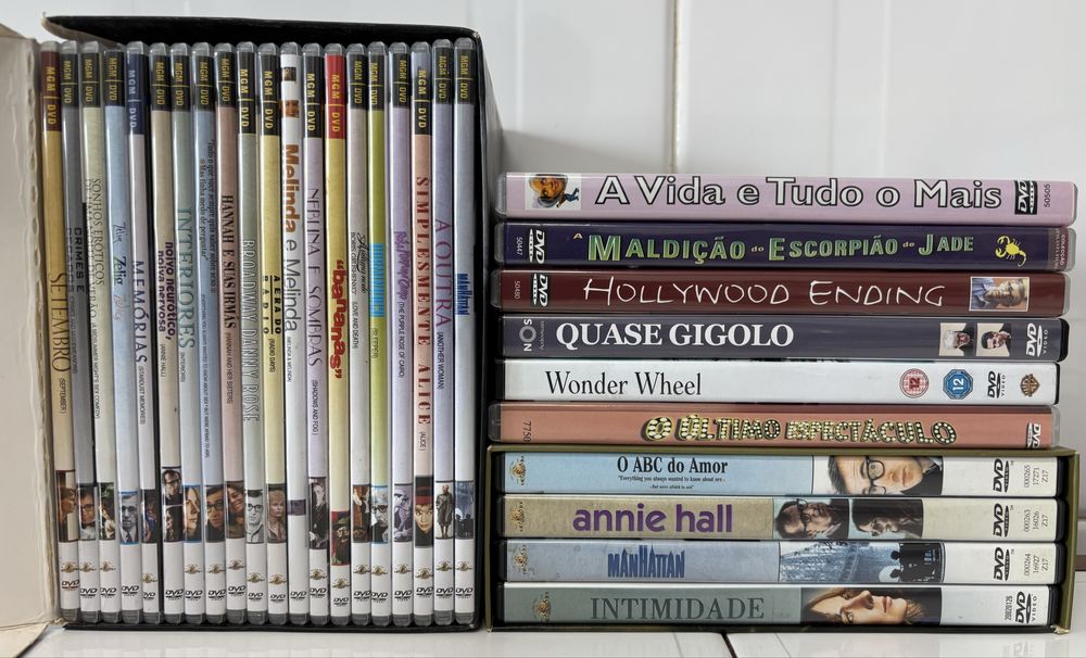 Vários DVDs - Woody Allen
