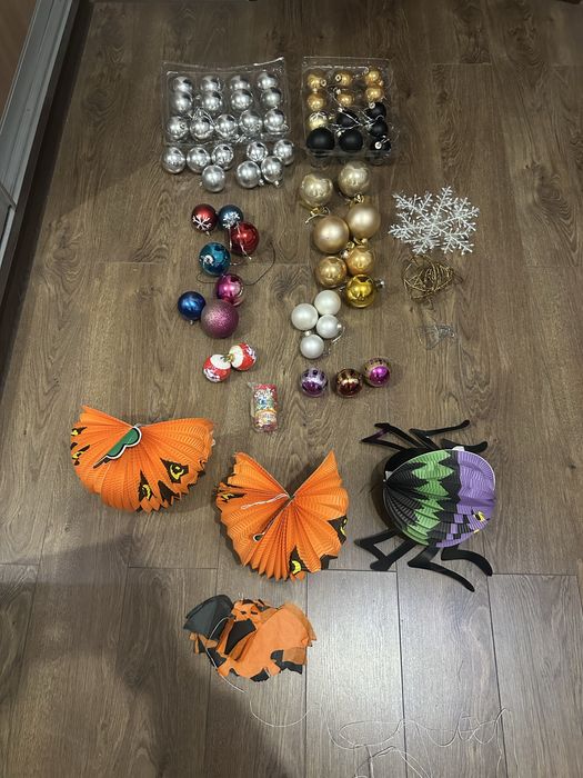 Игрушки ёлочные новогодние небьющиеся