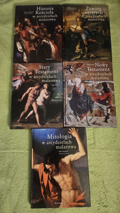 Seria książek ,,w arcydziełach malarstwa "