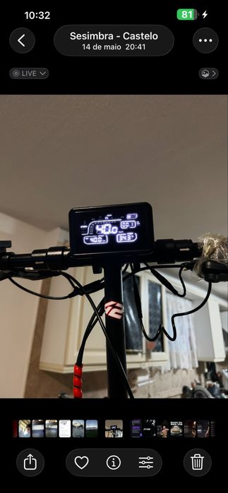 Trotinete eletrica iscooter ix4 40kmh