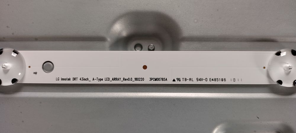 Podświetlenie TV LG SMART 43 uk6300mlb