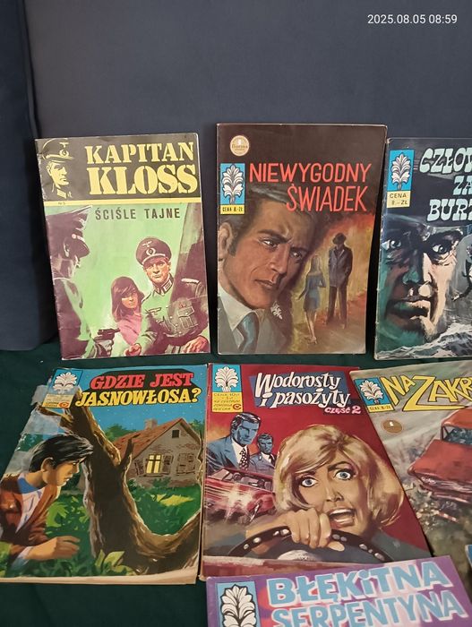 Komiksy kapitan Kloss i inne