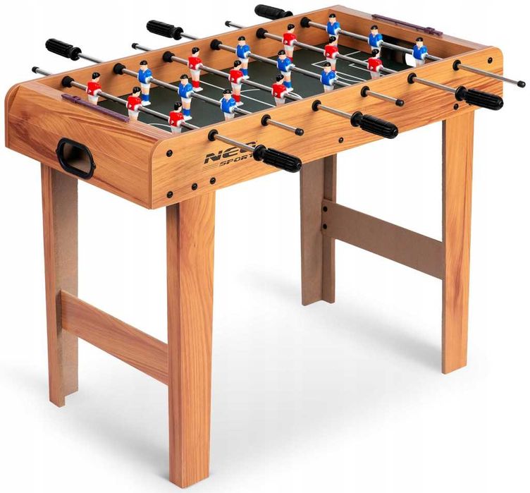 Stół do Piłkarzyków Stabilny Piłkarzyki Stołowe Piłka Nożna 18 graczy
