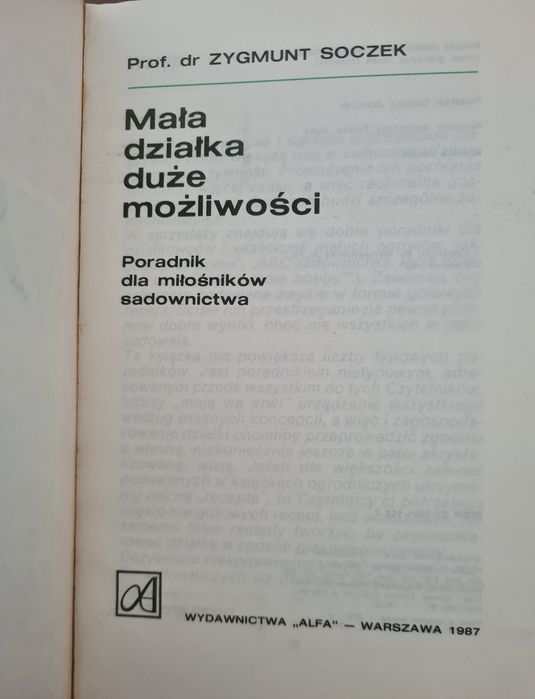 Mała działka, duże możliwości - Książka
