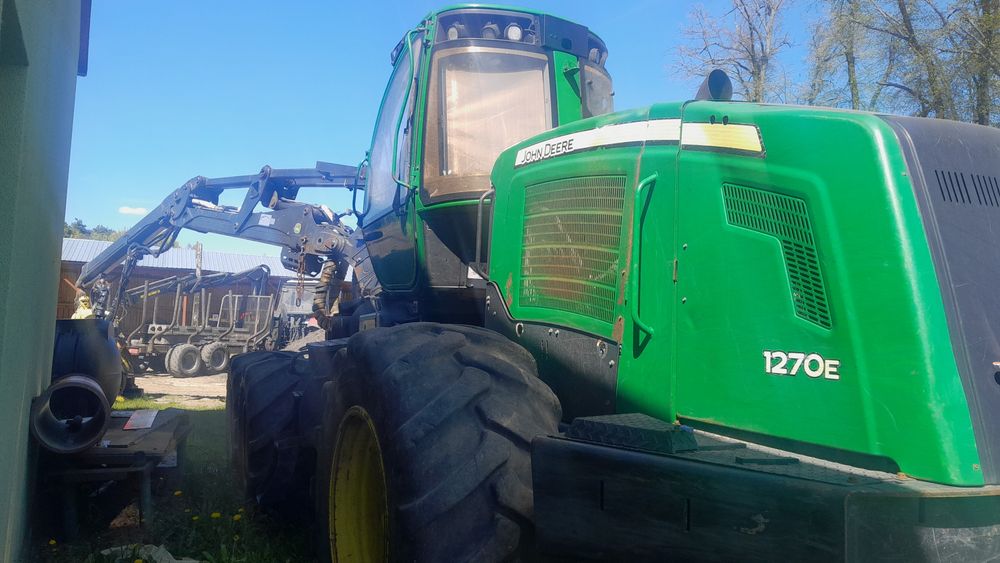 Harwester 1270e, głowica h480c zamiana