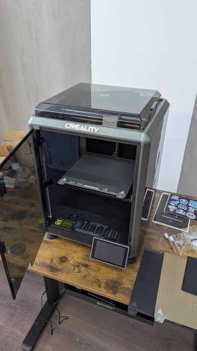 3Д Принтер Creality K1 + додаткові плитки, сопла