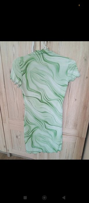 Miętowa Sukienka stan bardzo dobry rozmiar S