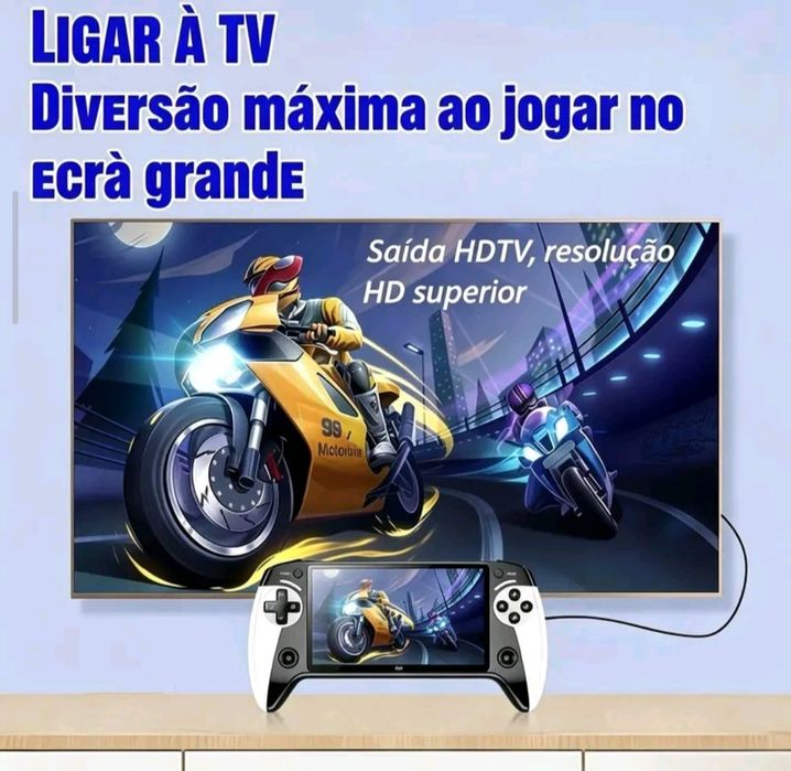 Consola Retro Portátil com 4000 jogos já instalados