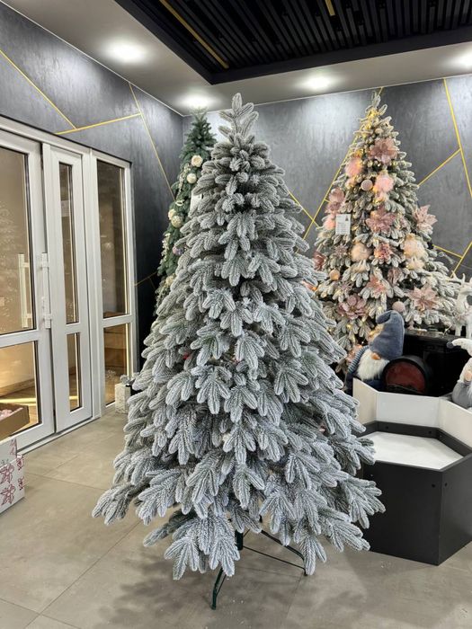 ‼️Розпродаж‼️ ОПТ Преміальні Ялинки Ялинка Штучна Лита Засніжена