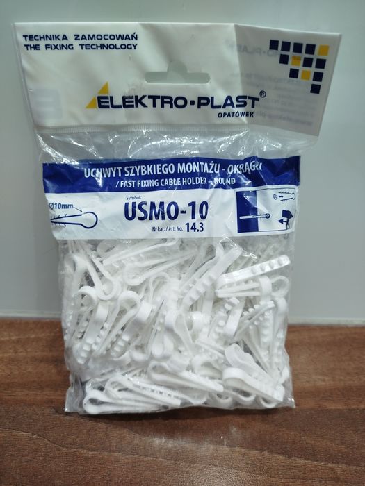 Uchwyt kablowy USMO-10 (100szt-op) Elektro-Plast