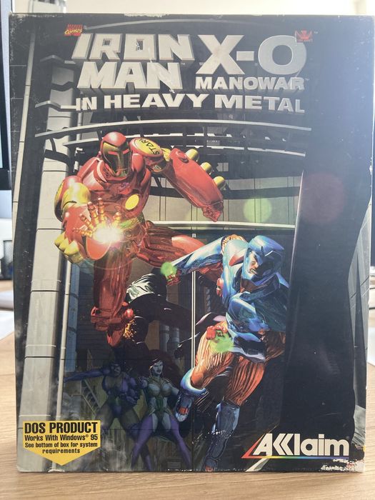 Sprzedam grę PC Iron Man X-O Manowar: Heavy Metal – komplet, oryginał