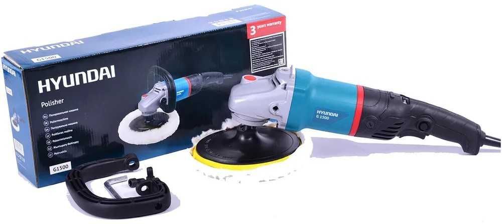 Полірувальна машина HYUNDAI поліровка (2440Вт 3000об) полировальная PL