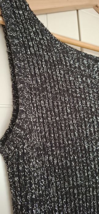 Blusa malha brilhante Tam 38