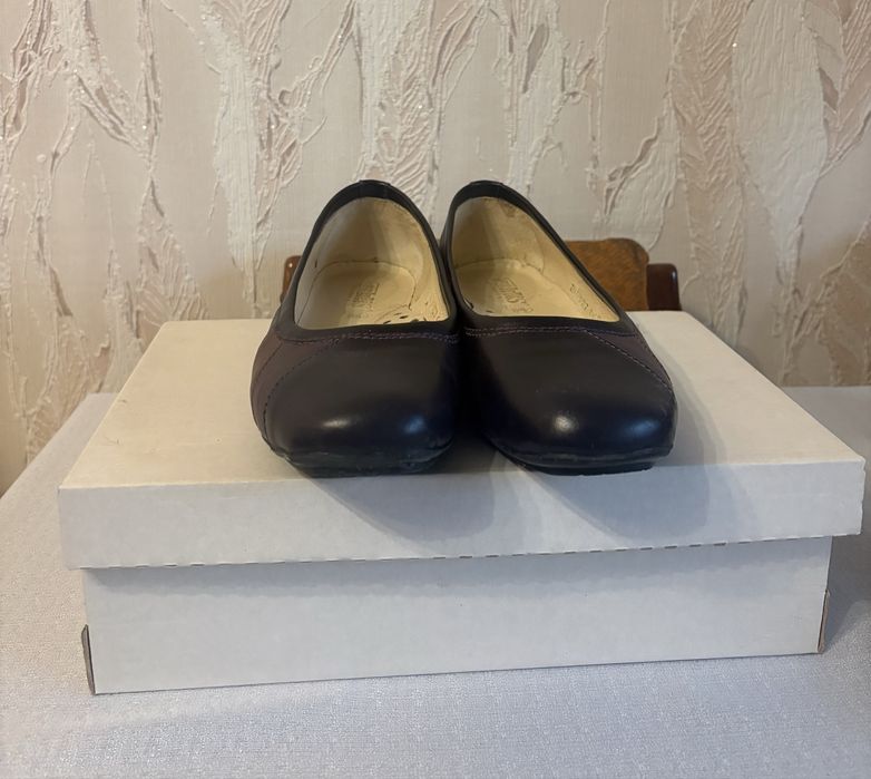Кожанные туфли 39-40 р.