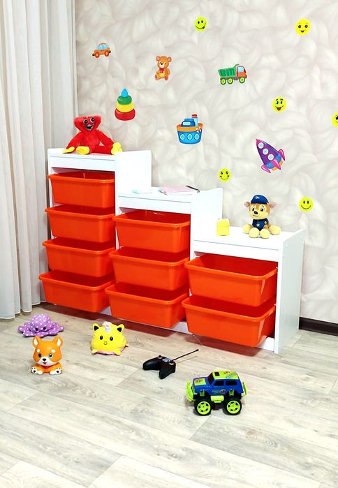 ‼️ЗРУЧНИЙ‼️Сортувальна станція для іграшок стелаж для іграшок комод