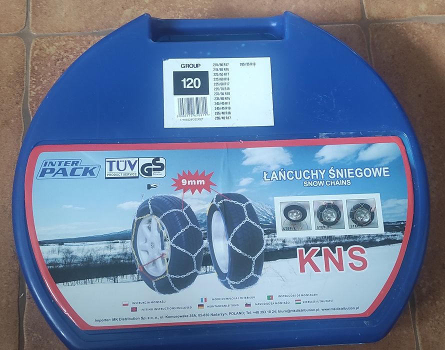 Łańcuchy śniegowe Inter Pack ECO KNS 120