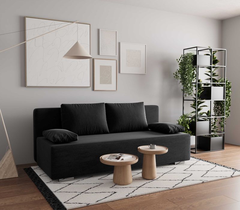 KANAPA ITALIA.PROMOCJA,spanie 140/200cm,Sprężyny,Pojemnik!PL Producent