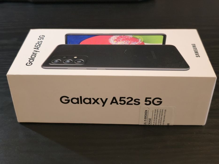 SAMSUNG A52s 5G - stan bardzo dobry
