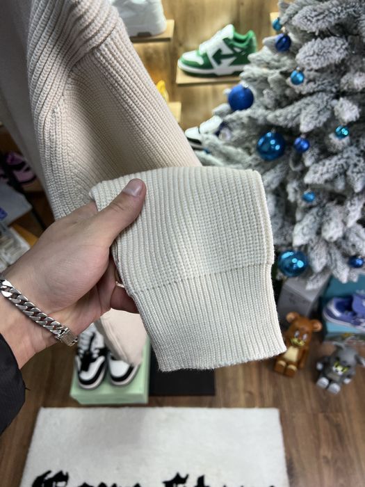Светр MAISON MARGIELA Mm6 Beige Knit Sweater