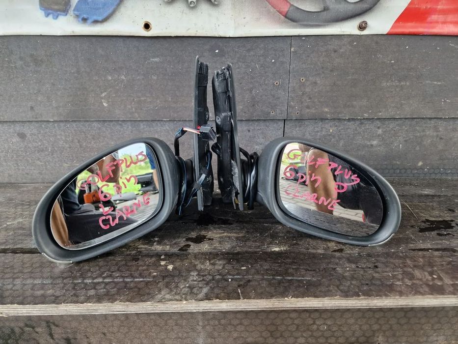 lusterko zewnętrzne prawe vw golf v plus 6 pin