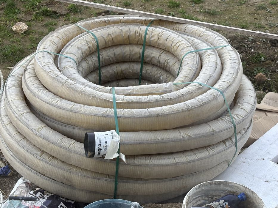 Rura drenarska FI100 w otulinie 25m