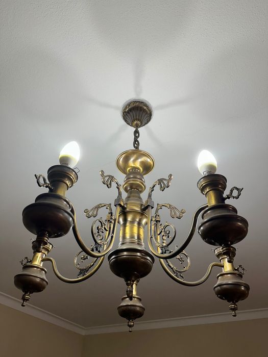 Candeeiro Vintage + Aplique de Sala