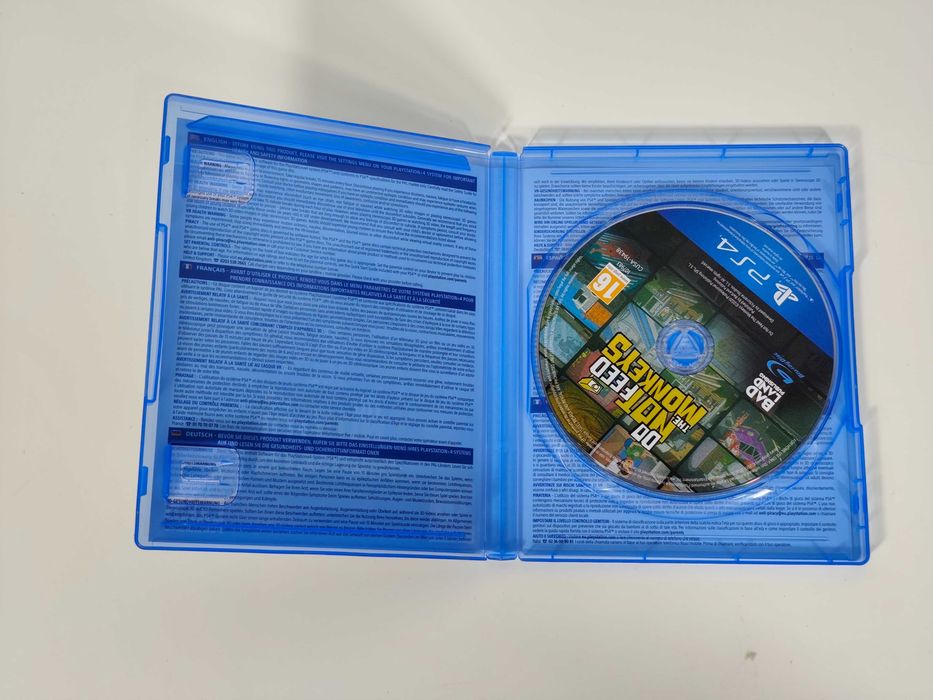 Do Not Feed the Monkeys Playstation 4 PS4