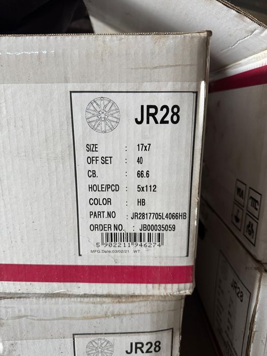 Jantes JR 28 5x112 17