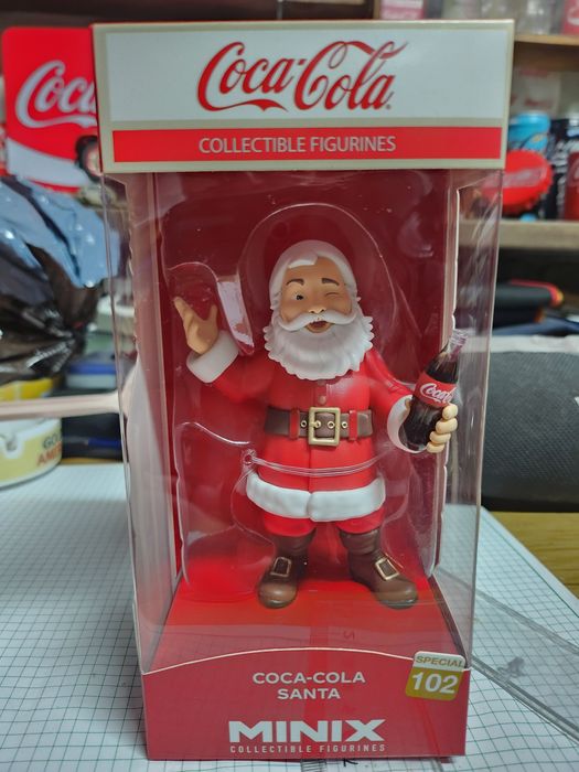 Urso polar e pai natal coca cola coleção da MINIX