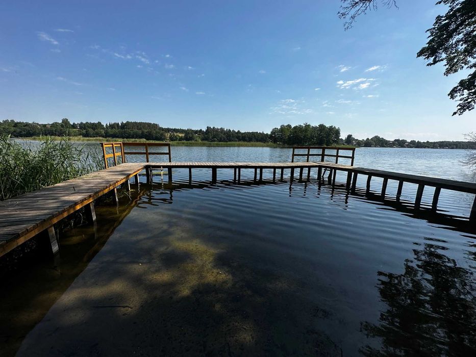 Stodoła Janusz z balią nad jeziorem