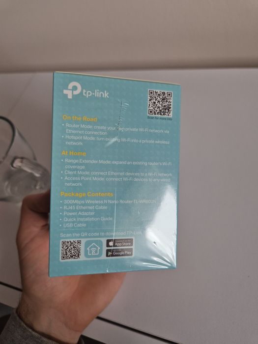 TP link nano router jak na zdjeciu, nowy nieużywany