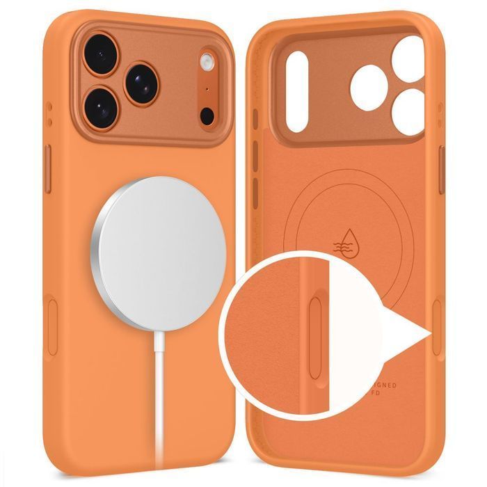 Tech-Protect uniq MagSafe iPhone 17 Pro Max cosmic orange