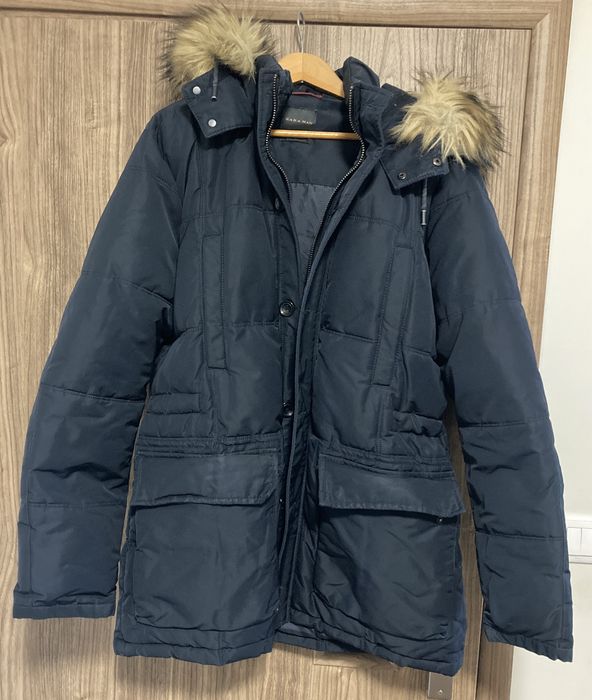 Kurtka  zimowa Zara, parka, męska