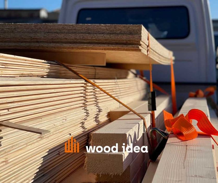 Drewno konstrukcyjne KVH C24 suszone | 12 cm x 12 cm | belka | słup