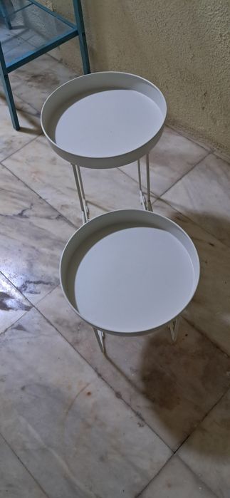 FLOREIRA Ikea de Chão branca