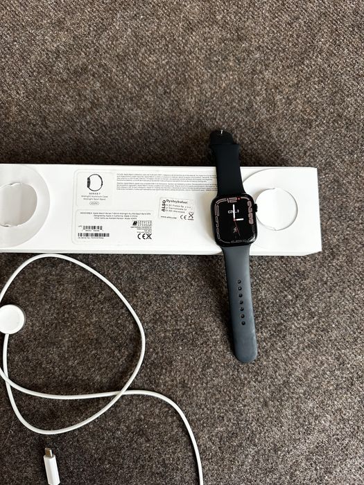 Apple Watch series 7 45 mm aluminium midnight