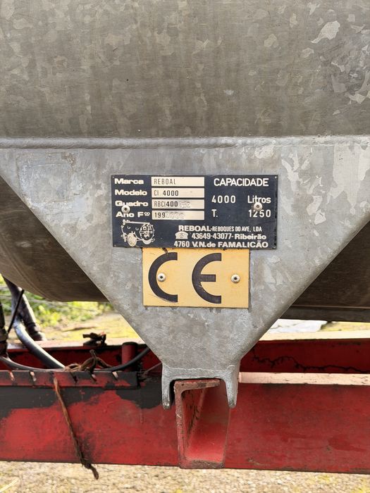 Cisterna Agrícola Reboal 4000L