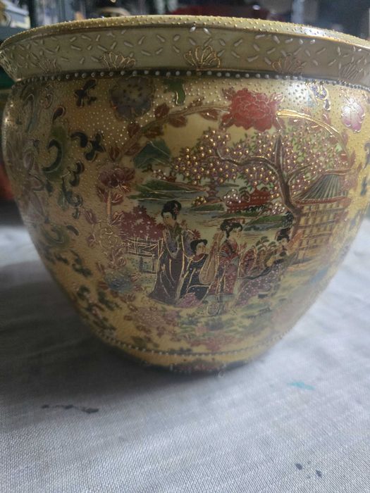 Vaso cachepot oriental