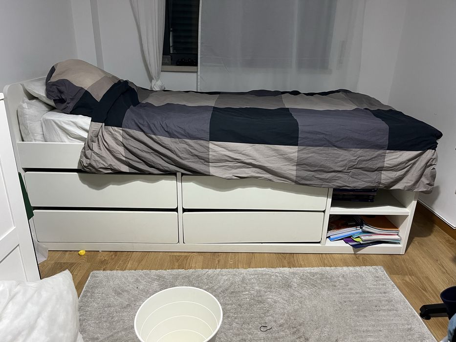 Cama ikea 90x200